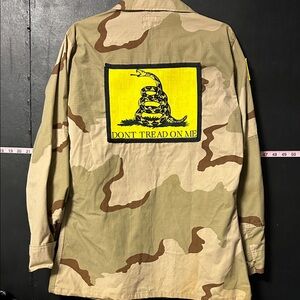 Patriot military jacket upcycle